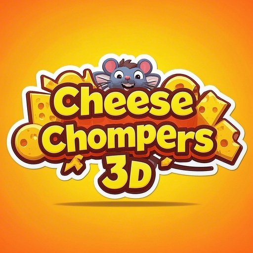 Cheese Chompers 3D Logo
